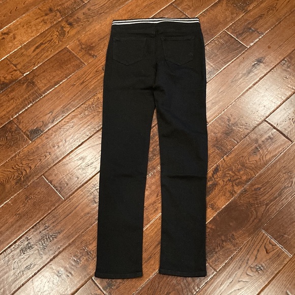 Girl’s Jordache Skinny Knit Waist Black Pants Size 18S Slim NEW - Picture 3 of 3